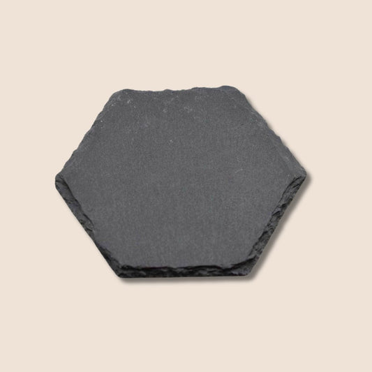 Drikkebrikke (coaster) av skifer