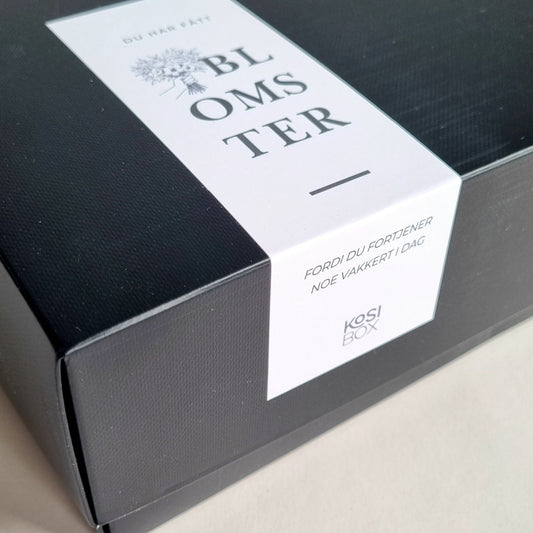 Sesongens bukett + kosebamse (Oslo & omegn)