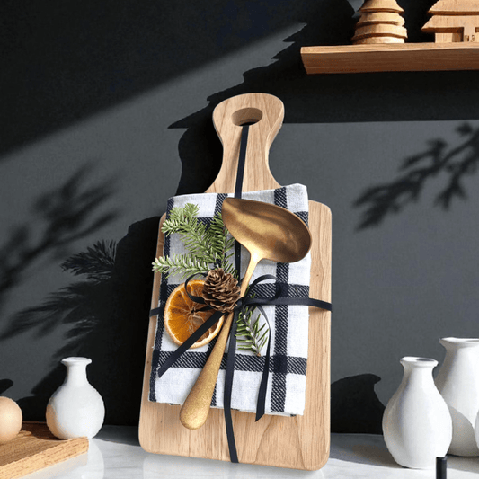 Gift sets with cutting foil in Christmas motif