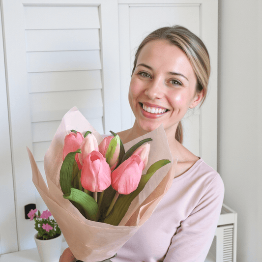'Soft touch' blomster - Tulipan