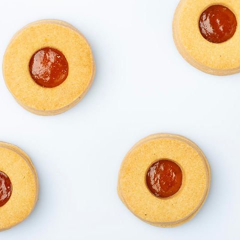 Smørkjeks med aprikos marmalade