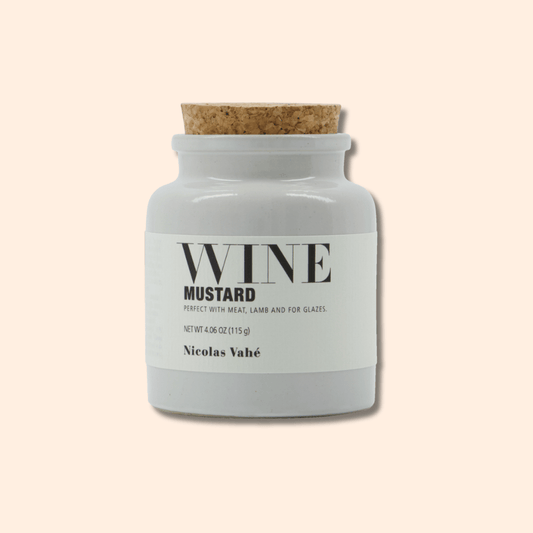 Sennep med rødvin