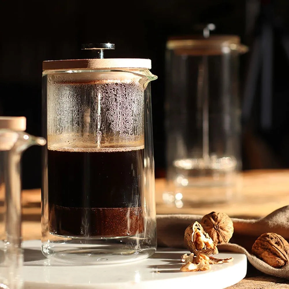 Press pot for coffee