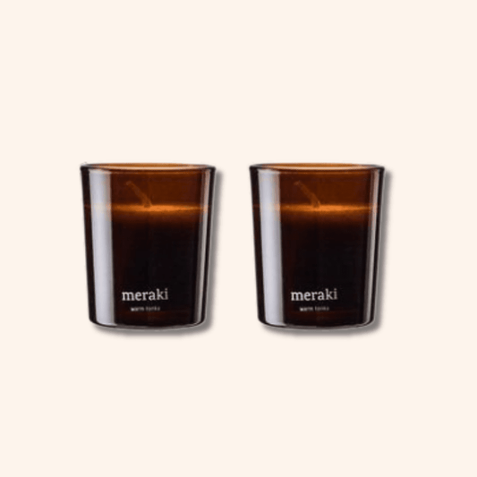 Duftlys - warm tonka