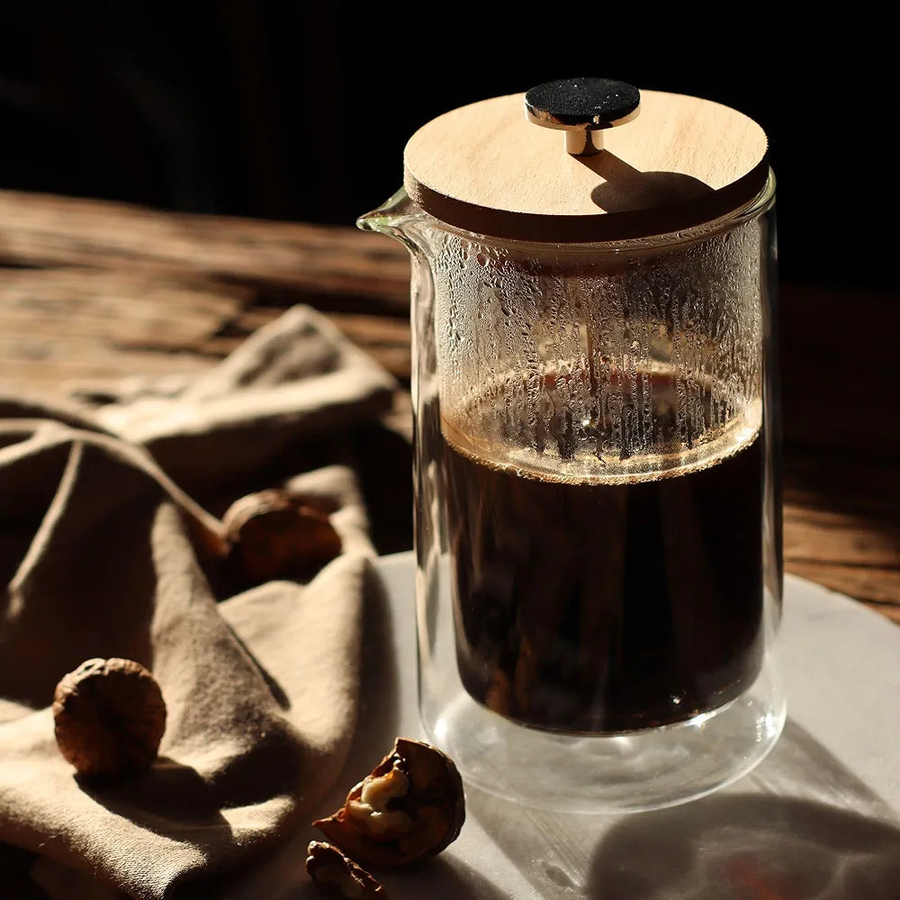 Press pot for coffee
