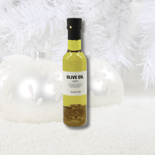 Olive oil with garlic