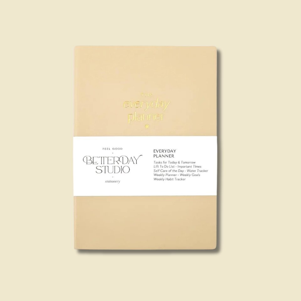 Produktivitetsdagbog - beige