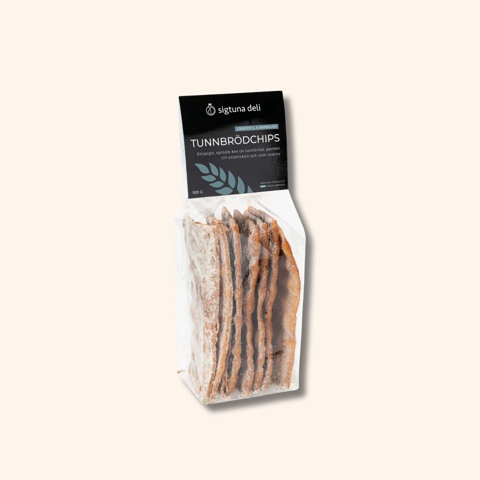 Thin Bread Chips - Sour Cream and Ram Onion