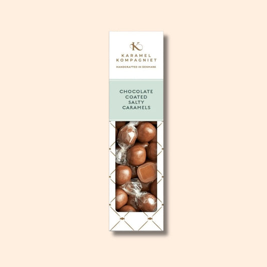 Caramels - i mælkechokolade og havsalt