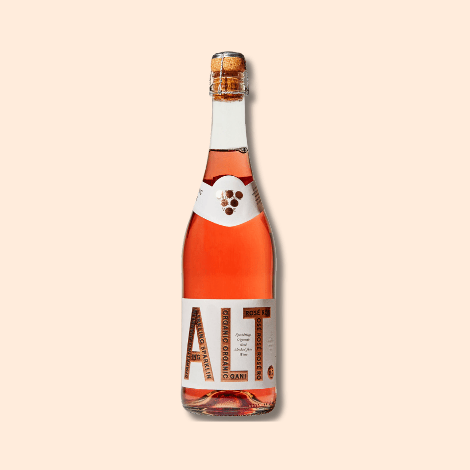 Al den mousserende rosé (ikke -alkoholisk)