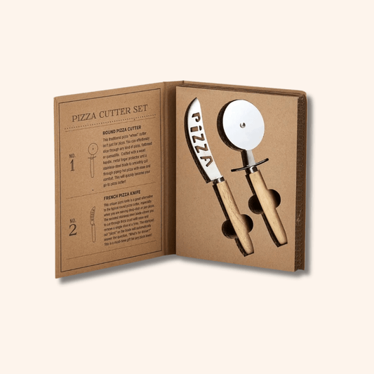 Pizzaskjærer gavesett