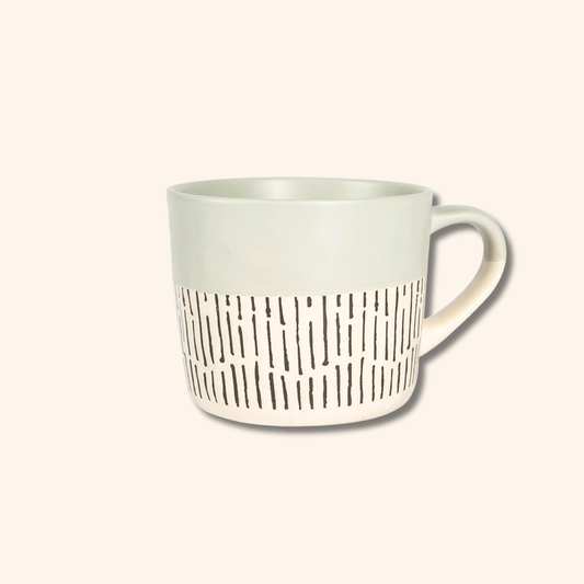 Keramikk kopp med koselig design