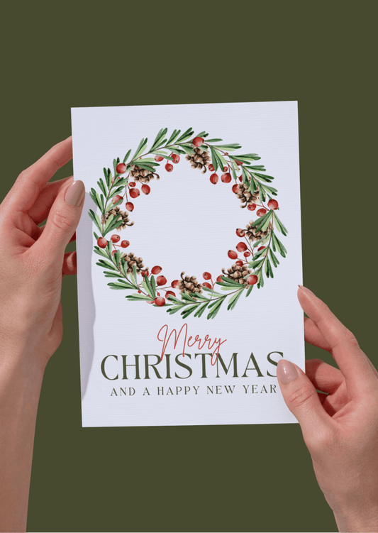 Kort: Merry Christmas & Happy New Year