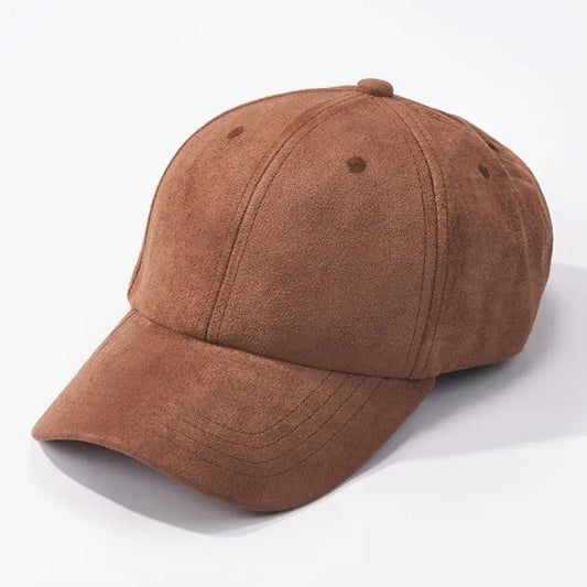 Suede caps - brunn