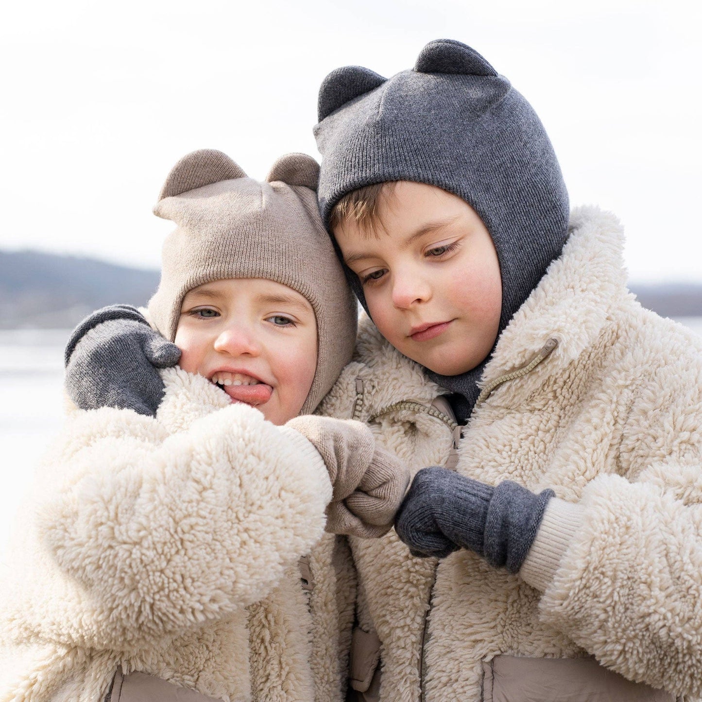Merino-kit for children-beige