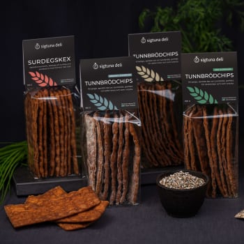 Thin Bread Chips - Sour Cream and Ram Onion