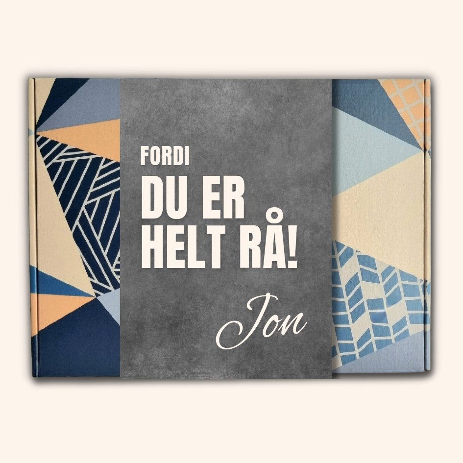 Gaveomslag - Du er helt rå
