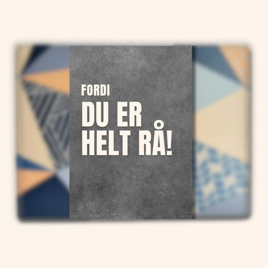 <tc>Gaveindpakning – Du er helt rå</tc>