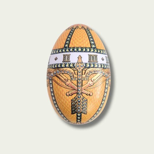 Gooslander Fabergéegg - sjokoladetrøfler med havsalt