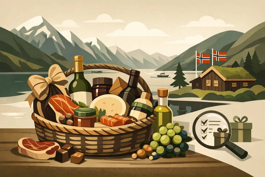 Gourmet gavekurv Norge - slik velger du riktig