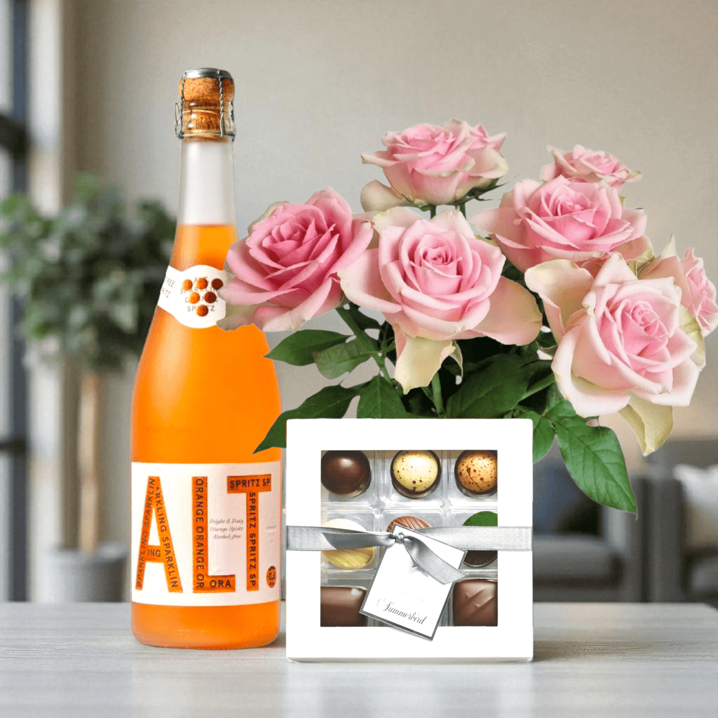 Rose Bouquet + Bubbles and Chocolates (Oslo & omgivning)
