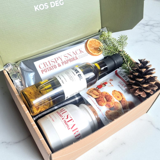 Julepakker med saltmat (samlevert)