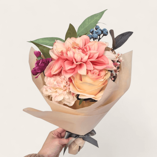 Kunstig blomsterbukett