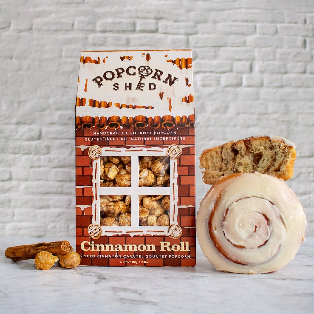 Popcorn shed - cinnamon roll