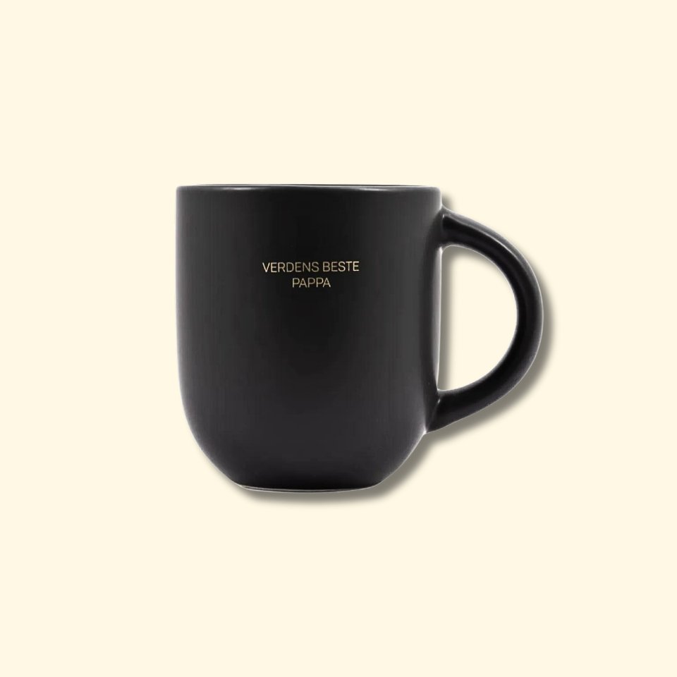 Kopp med teksten "Verdens beste pappa"