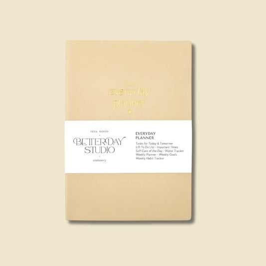 Produktivitetsdagbok - beige