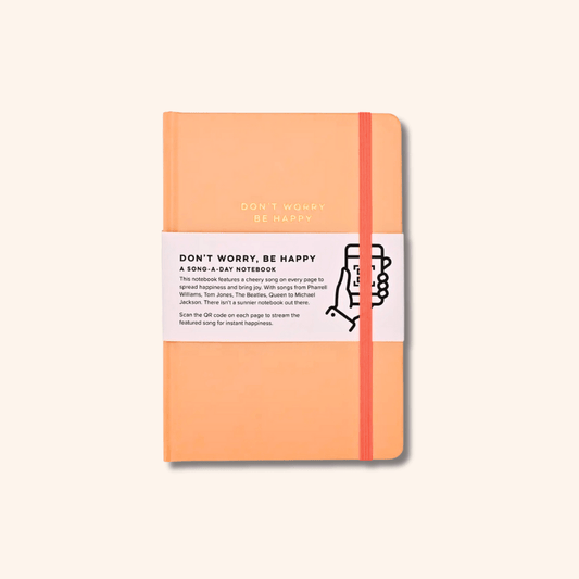 Notebook - Bare rolig vær glad