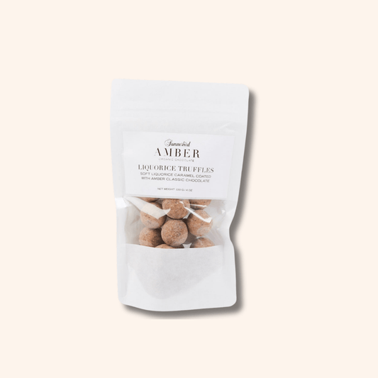Chokladtryffel med lakrits