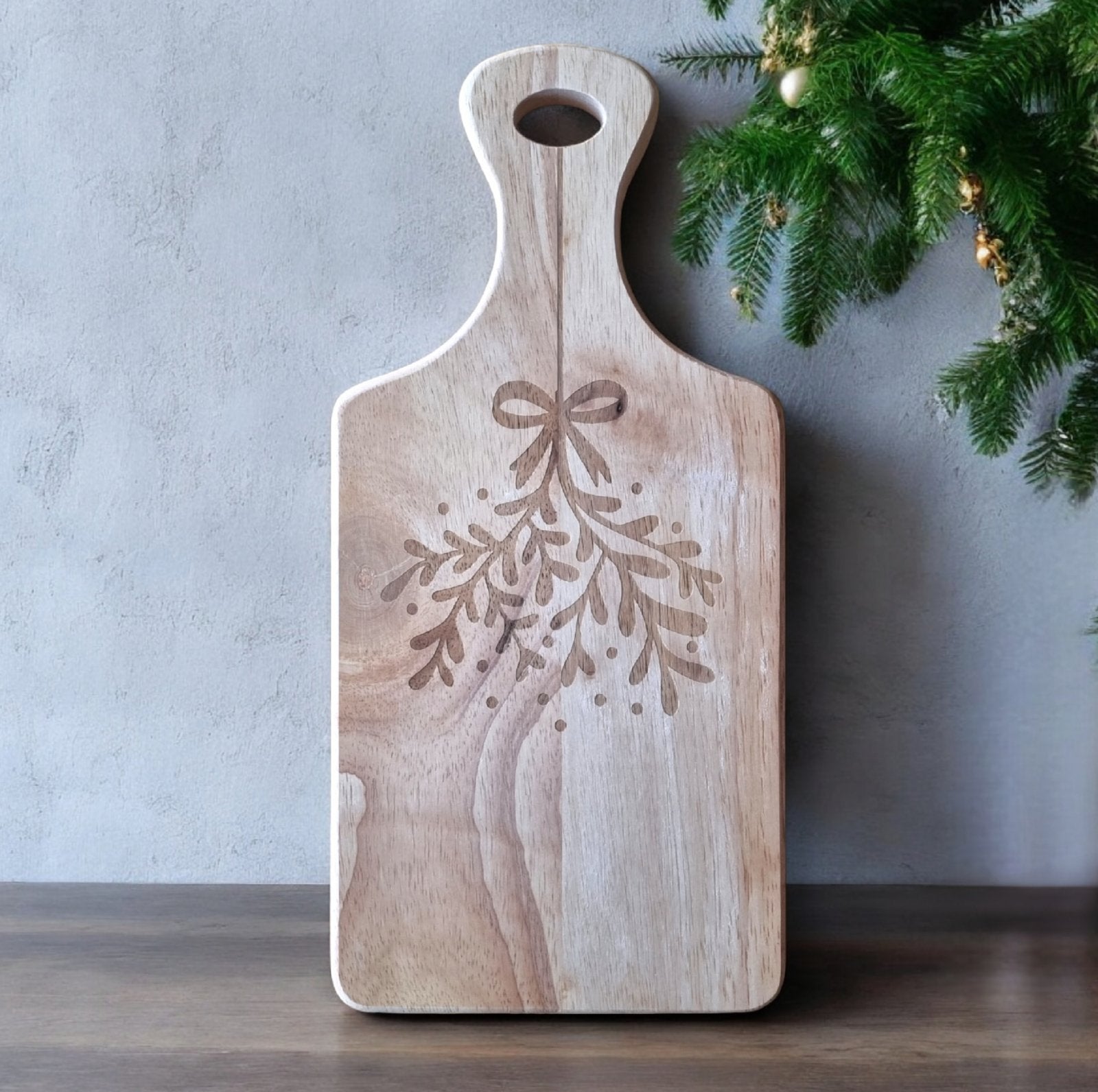 Gift sets with cutting foil in Christmas motif