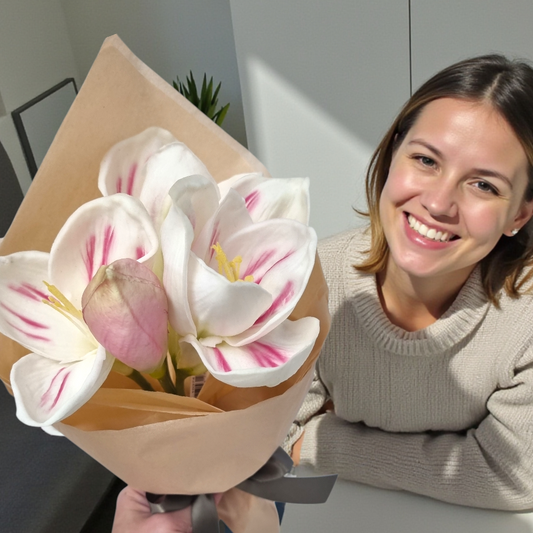 Kunstig blomster - Amaryllis 'Super touch'