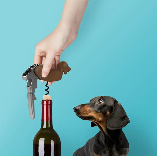 Wine opener with fun design