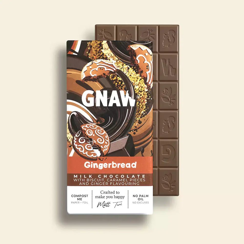 GNAW sjokoladeplate - Gingerbread Milk