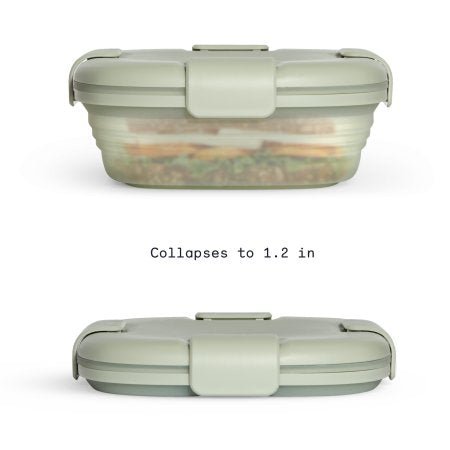 Stojo collapsible lunch box in silicone