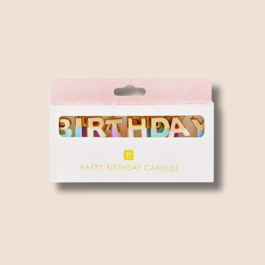 Tårtljus - Grattis på födelsedagen