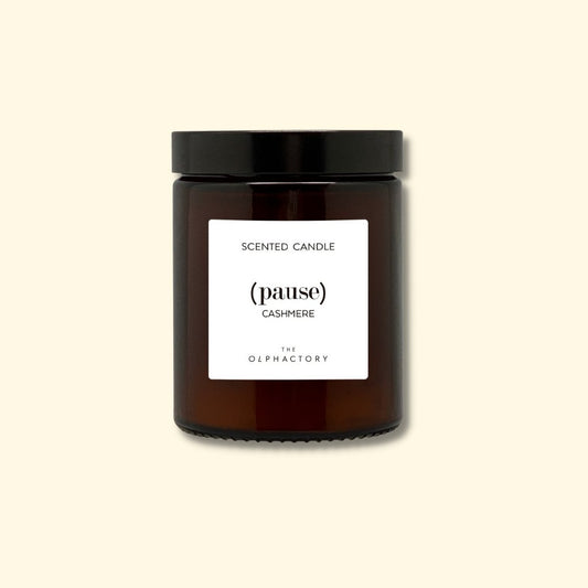 Scented candle - Pause, Cashmere (135g)