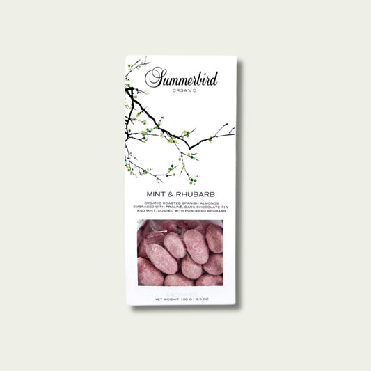 Summerbird - Coated almonds (rhubarb)