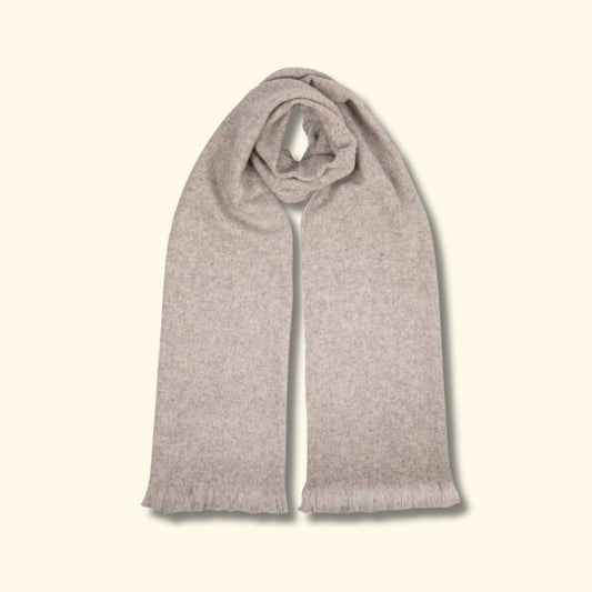 Merino wool scarf - Grey