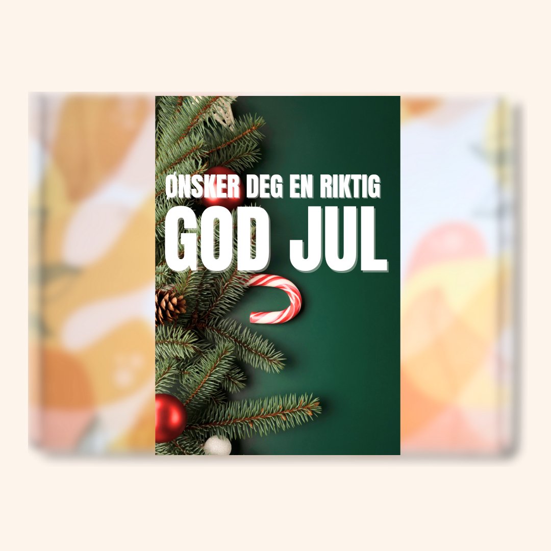 Gaveomslag - God Jul