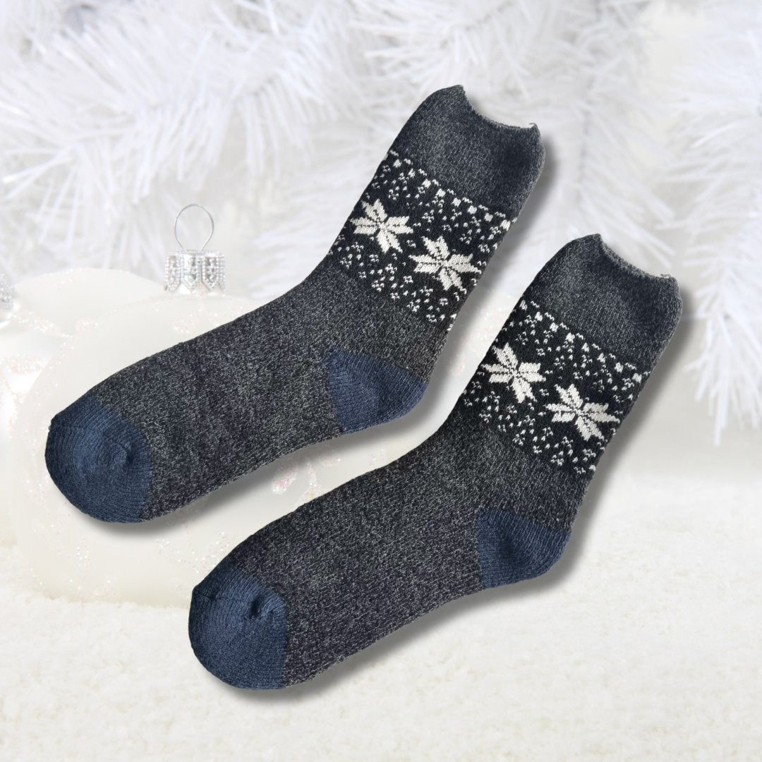 Wool socks in Nordic design