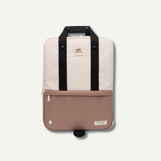 Backpack - brown/beige