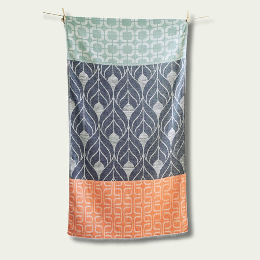 Beach towel in 100% cotton