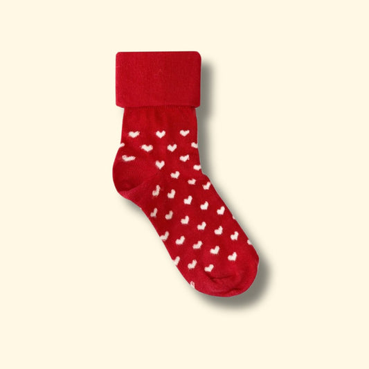 Socks - valentines / hearts