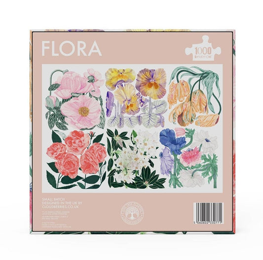 Puslespill for voksne (1000) - Flora