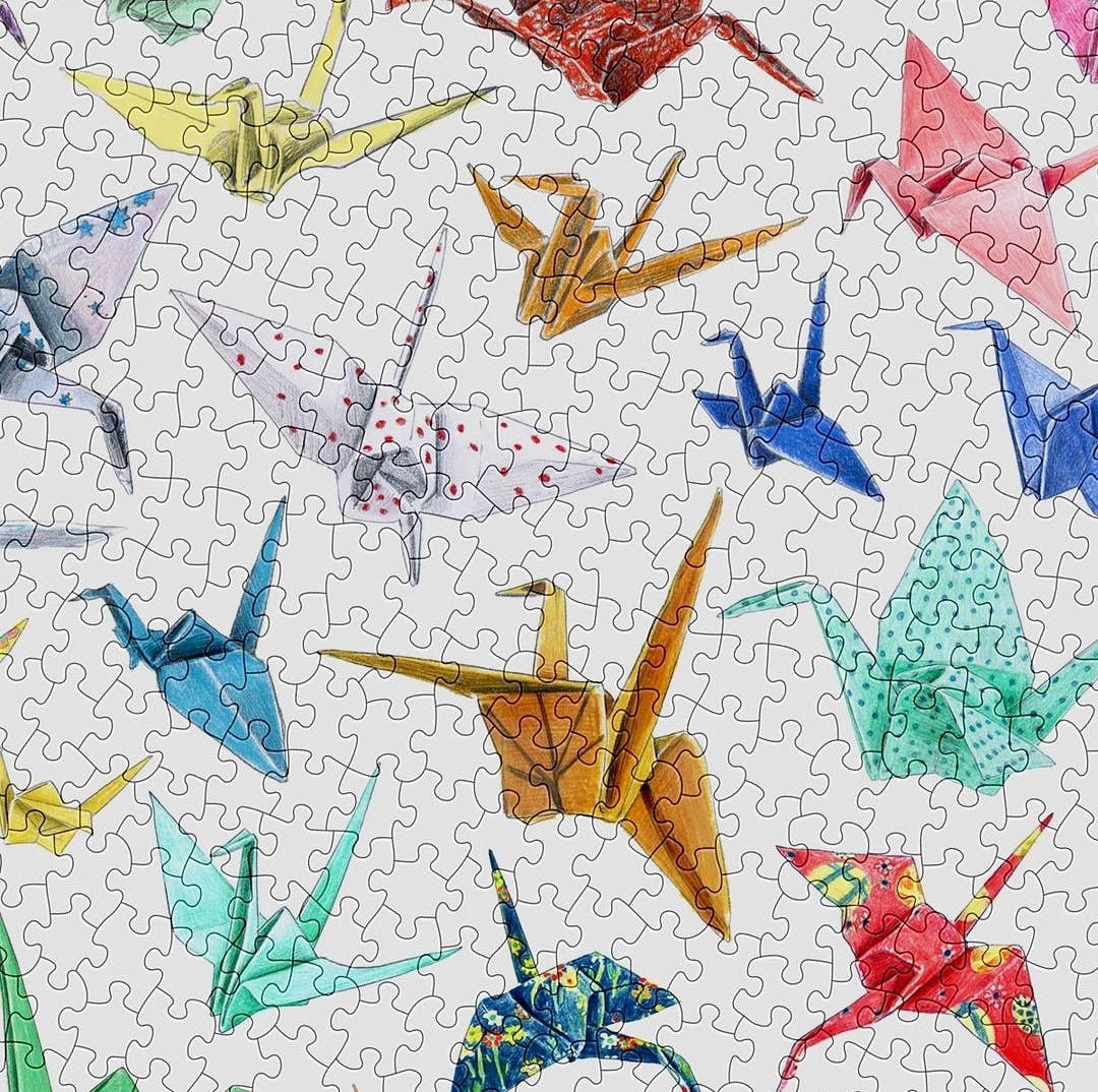 Puzzle for adults (1000) - Cranes