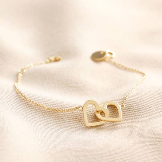 Bracelet with hearts