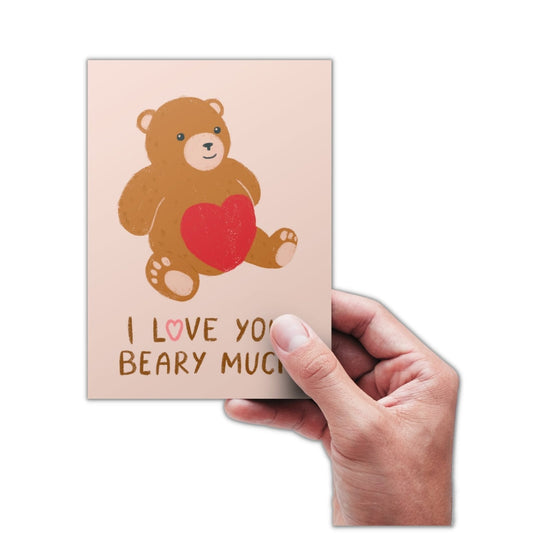 <tc>Card: I love you very much</tc>